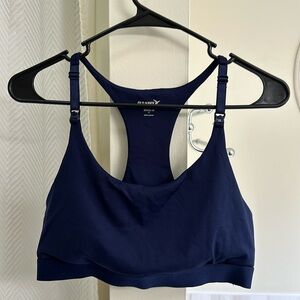Nursing sports bra